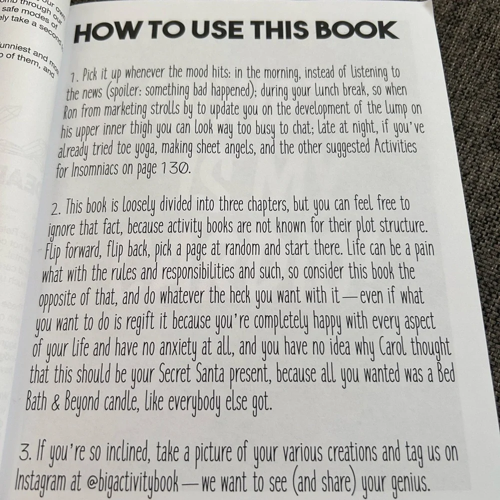 The Big Activity Book for Anxious People - Picture 5 of 5